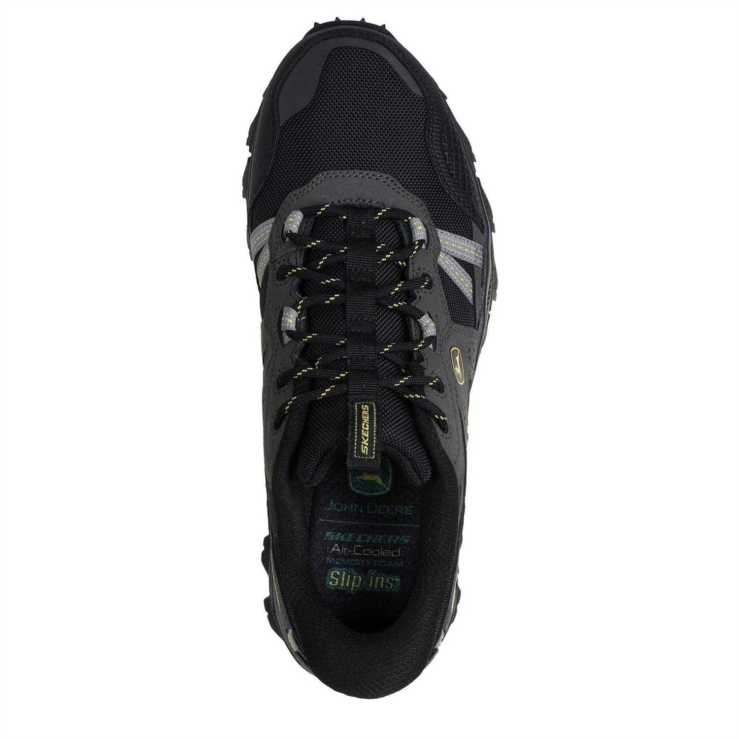 Black - Side - Skechers Mens Equaliser 5.0 Trail Harvester Slip-on Trainers