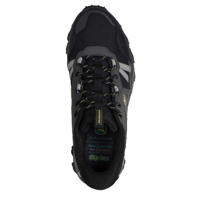 Black - Side - Skechers Mens Equaliser 5.0 Trail Harvester Slip-on Trainers