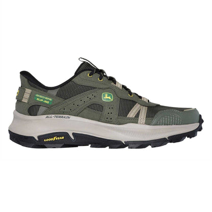 Green - Front - Skechers Mens Equaliser 5.0 Trail Harvester Slip-on Trainers