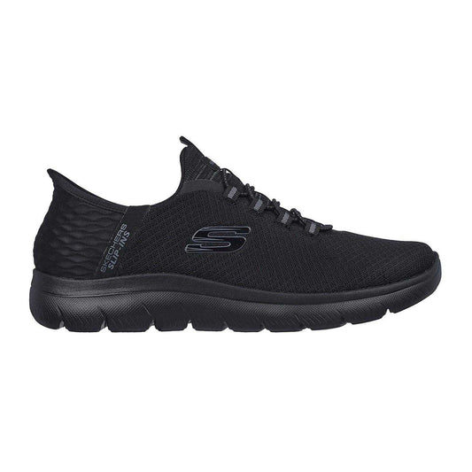 Triple Black - Front - Skechers Mens Summits - High Range Slip-In Trainers