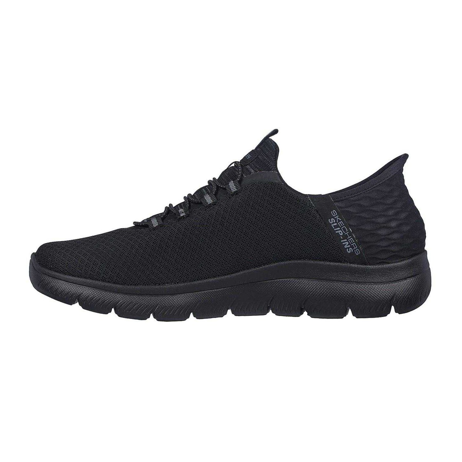 Triple Black - Back - Skechers Mens Summits - High Range Slip-In Trainers