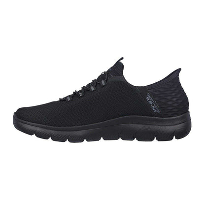 Triple Black - Back - Skechers Mens Summits - High Range Slip-In Trainers