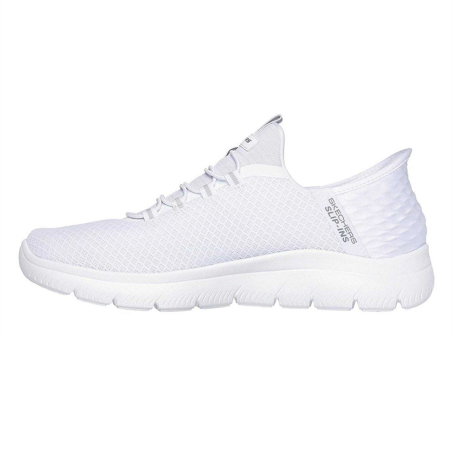 White - Back - Skechers Mens Summits - High Range Slip-In Trainers