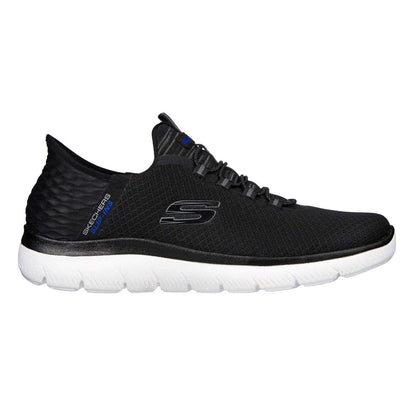 Black-White - Front - Skechers Mens Summits - High Range Slip-In Trainers