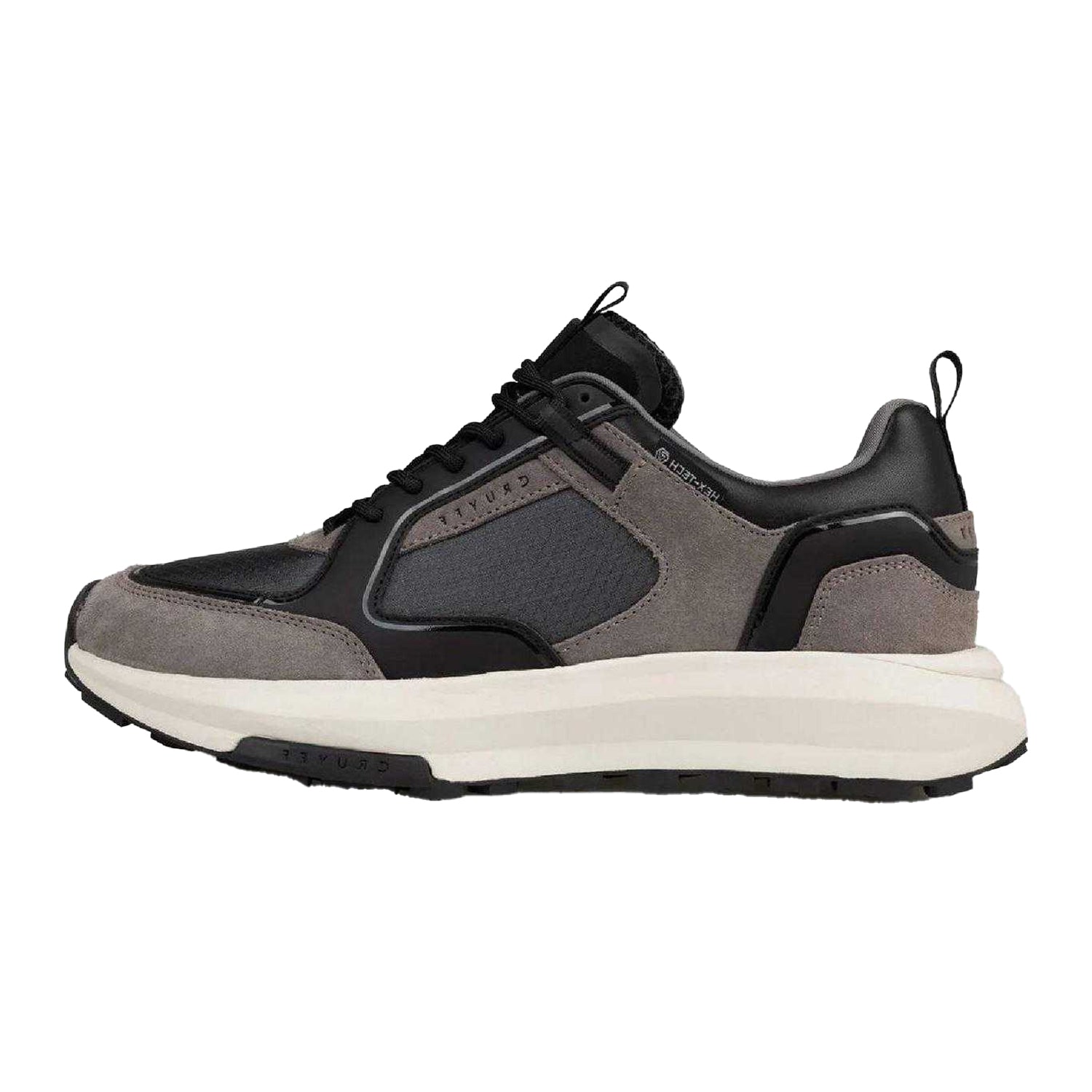 Black - Back - Cruyff Mens Rayado Trainers