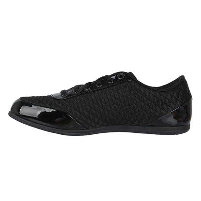 Black - Side - Firetrap Mens Dr Domello Quilted Trainers