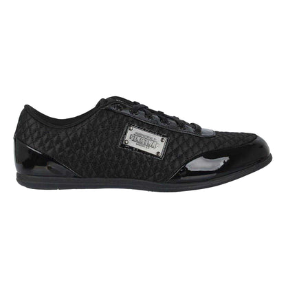 Black - Front - Firetrap Mens Dr Domello Quilted Trainers
