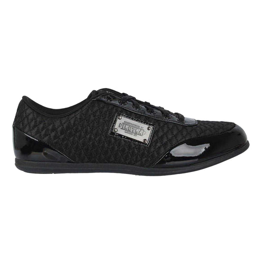 Black - Front - Firetrap Mens Dr Domello Quilted Trainers