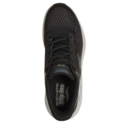 Black-Grey - Side - Skechers Mens Slip-In Trainers