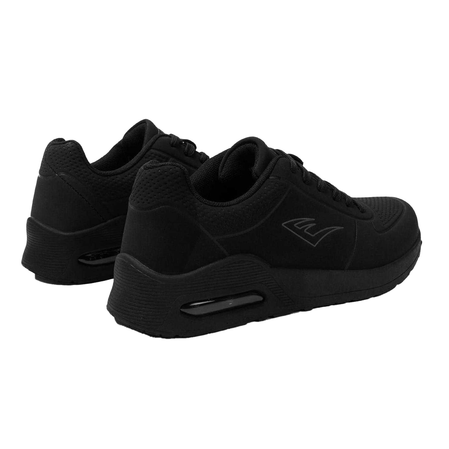 Black - Back - Everlast Womens-Ladies Kaiso Trainers