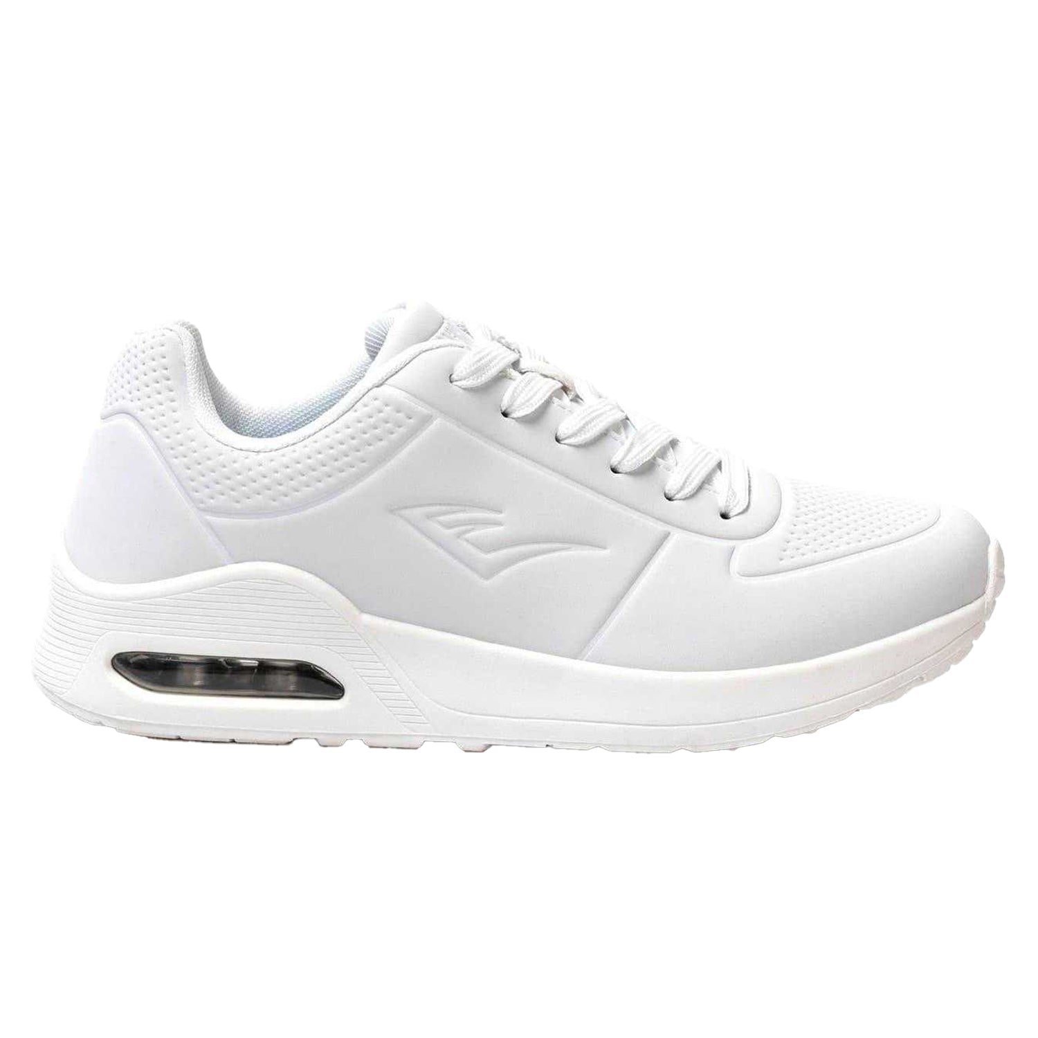 White - Front - Everlast Womens-Ladies Kaiso Trainers