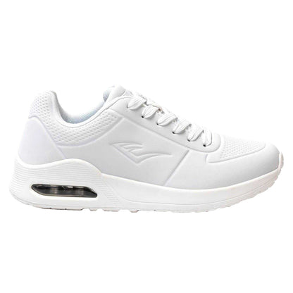 White - Front - Everlast Womens-Ladies Kaiso Trainers