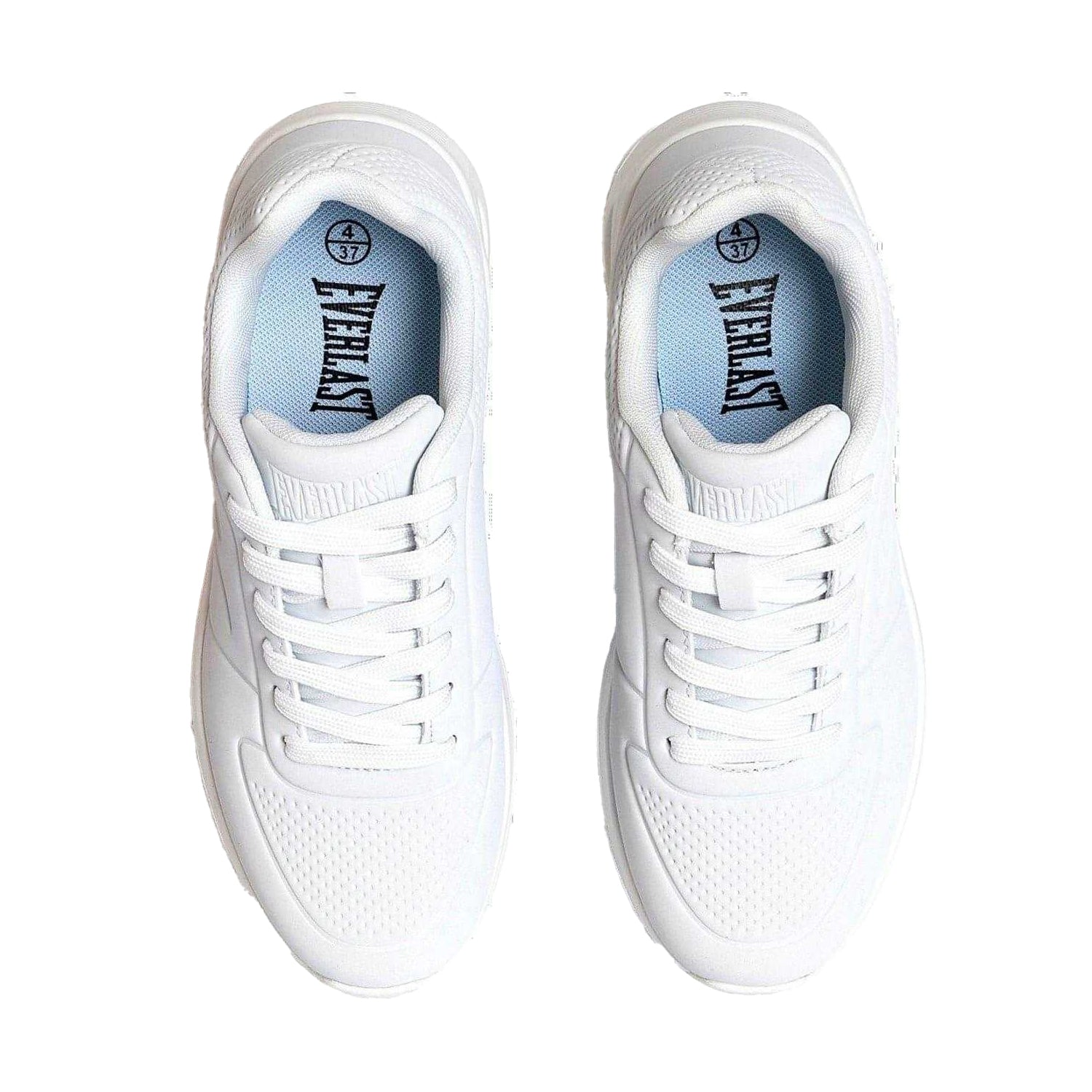 White - Side - Everlast Womens-Ladies Kaiso Trainers