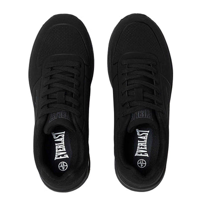 Black - Side - Everlast Womens-Ladies Kaiso Trainers