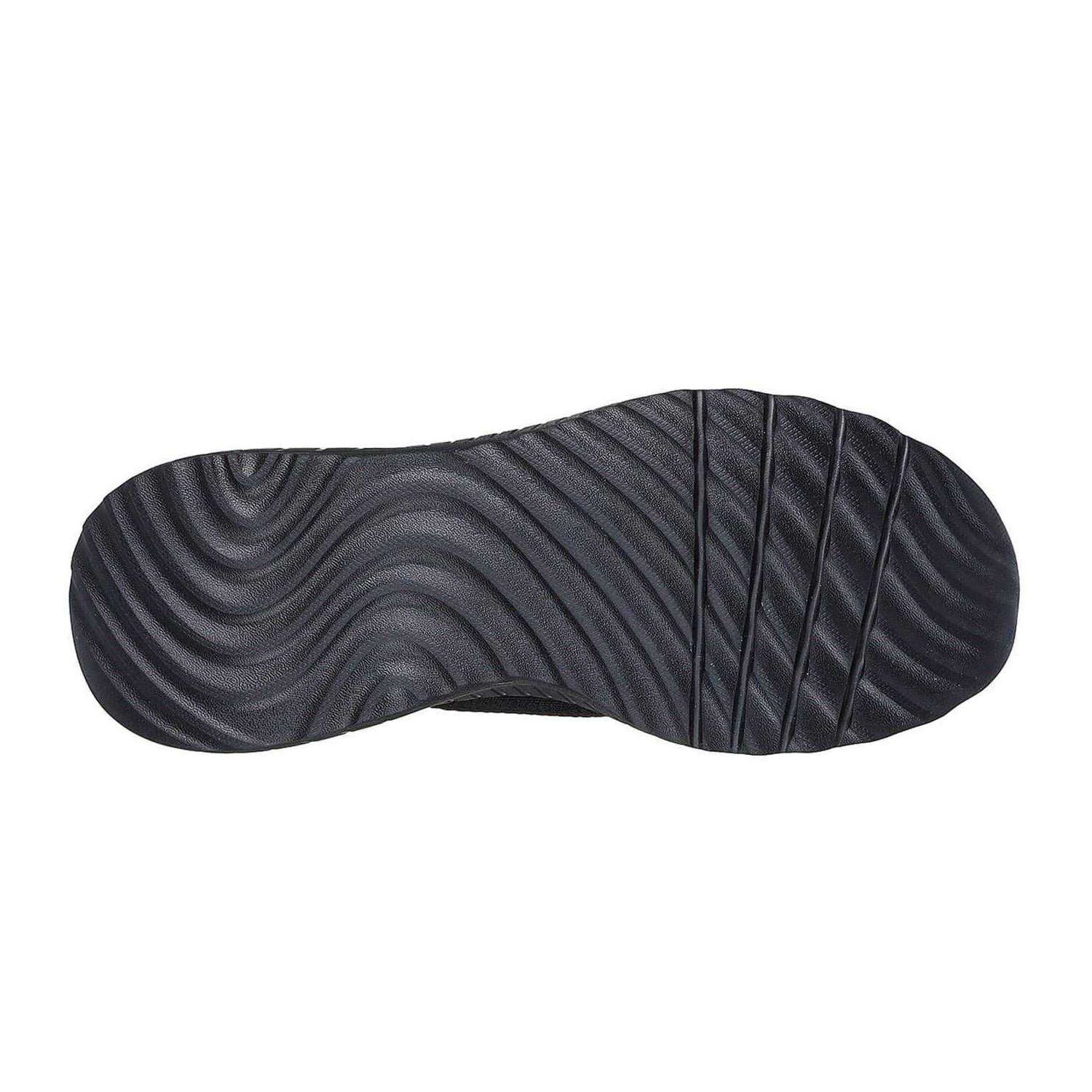 Triple Black - Lifestyle - Skechers Womens-Ladies BOBS Sport Squad Chaos Flat Trainers