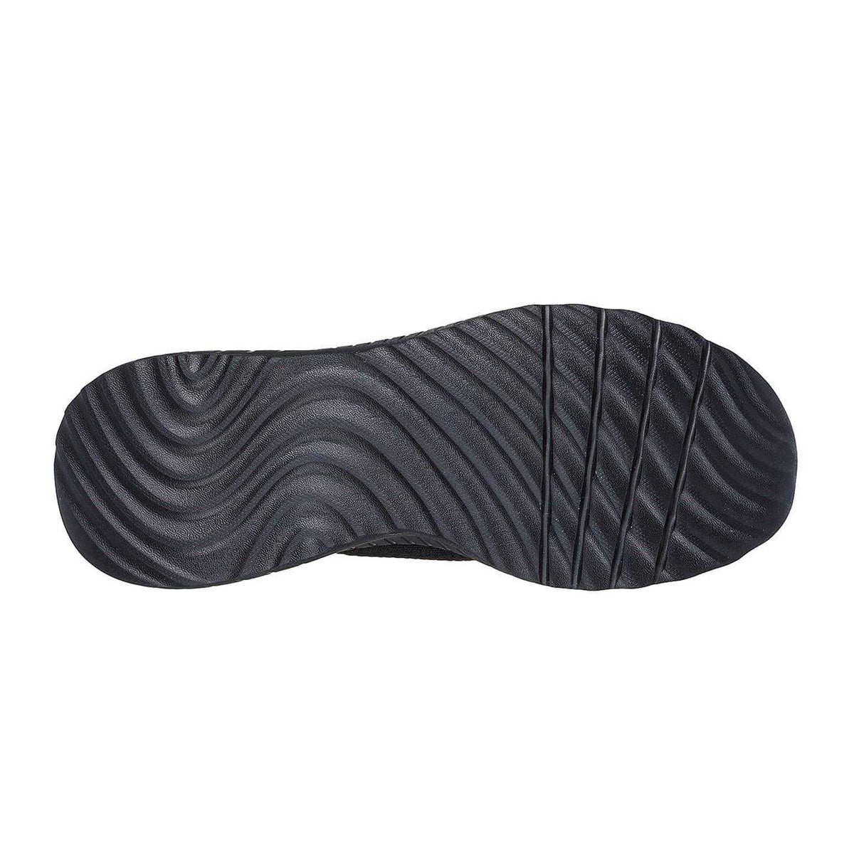 Triple Black - Lifestyle - Skechers Womens-Ladies BOBS Sport Squad Chaos Flat Trainers