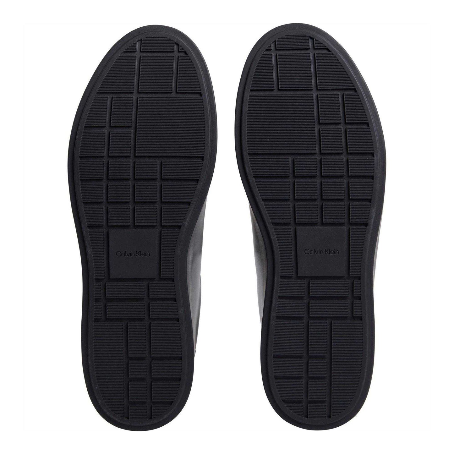 Triple Black - Pack Shot - Calvin Klein Mens Leather Trainers