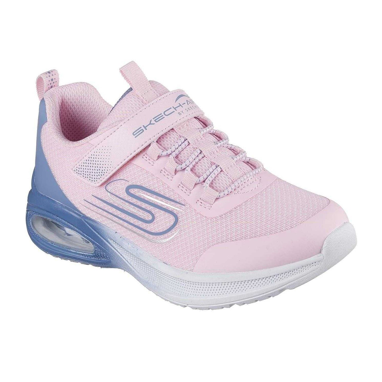 Pink-Blue - Pack Shot - Skechers Girls Skech-Air Trainers