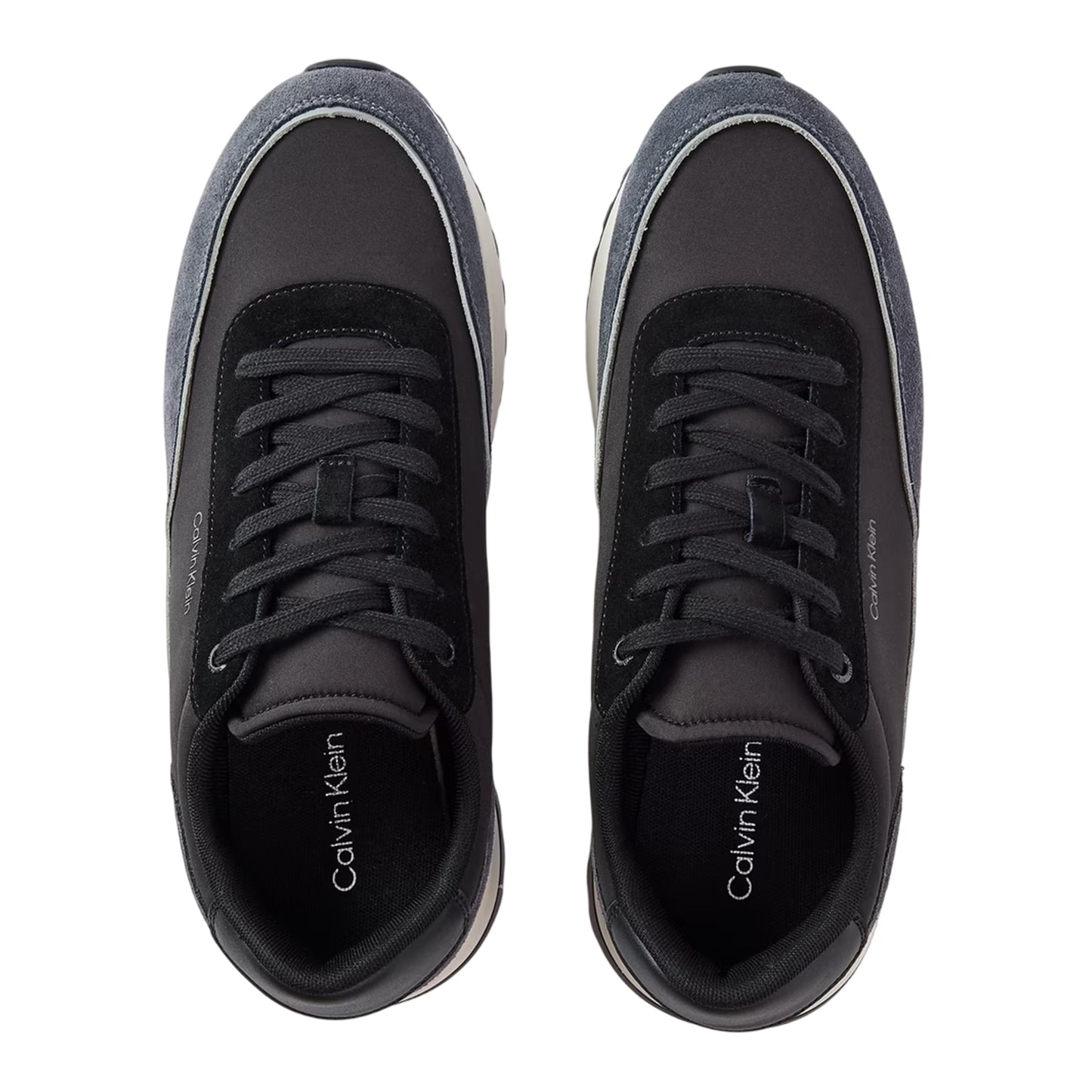 Magnet-Black - Lifestyle - Calvin Klein Mens Reprieve Suede Trainers