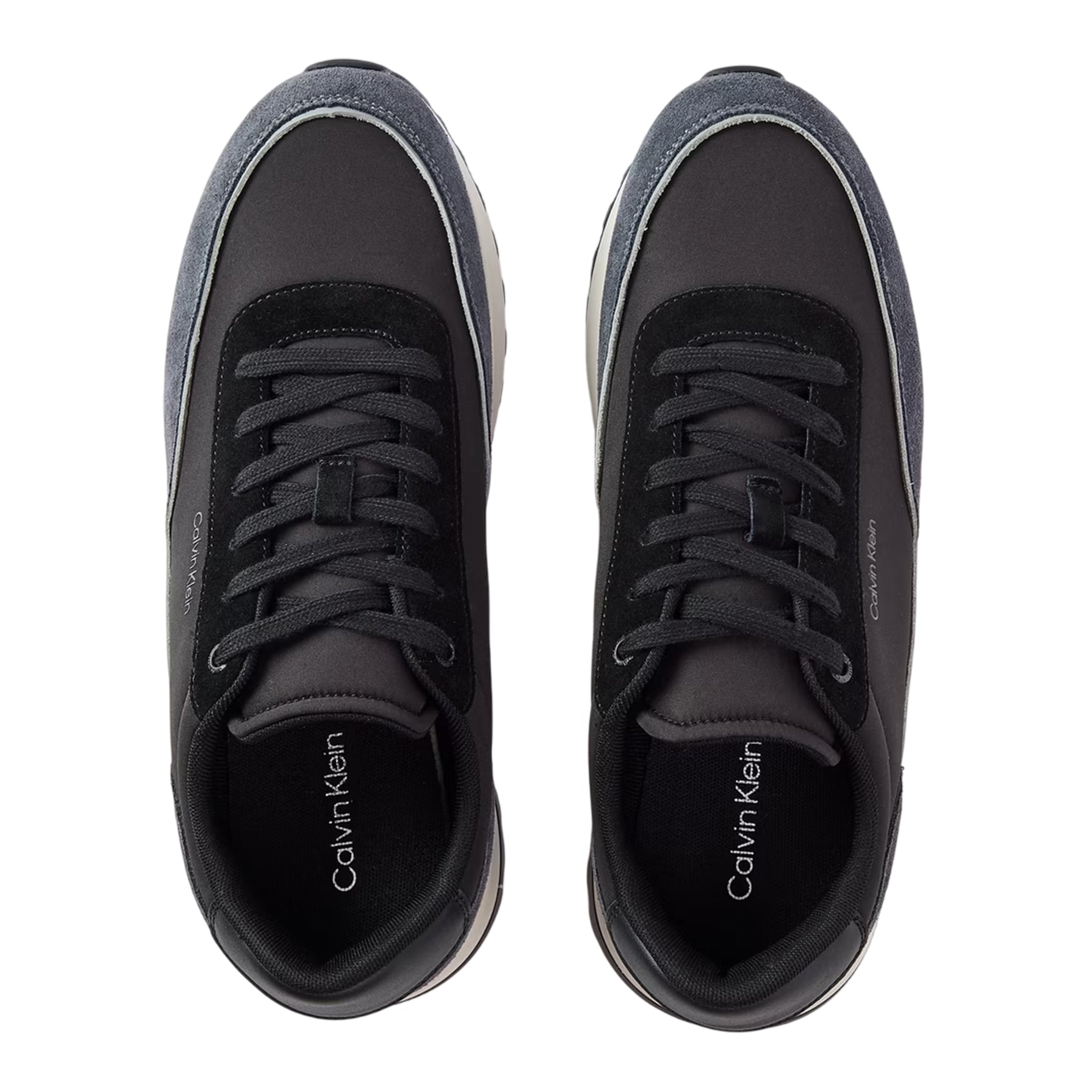 Magnet-Black - Lifestyle - Calvin Klein Mens Reprieve Suede Trainers