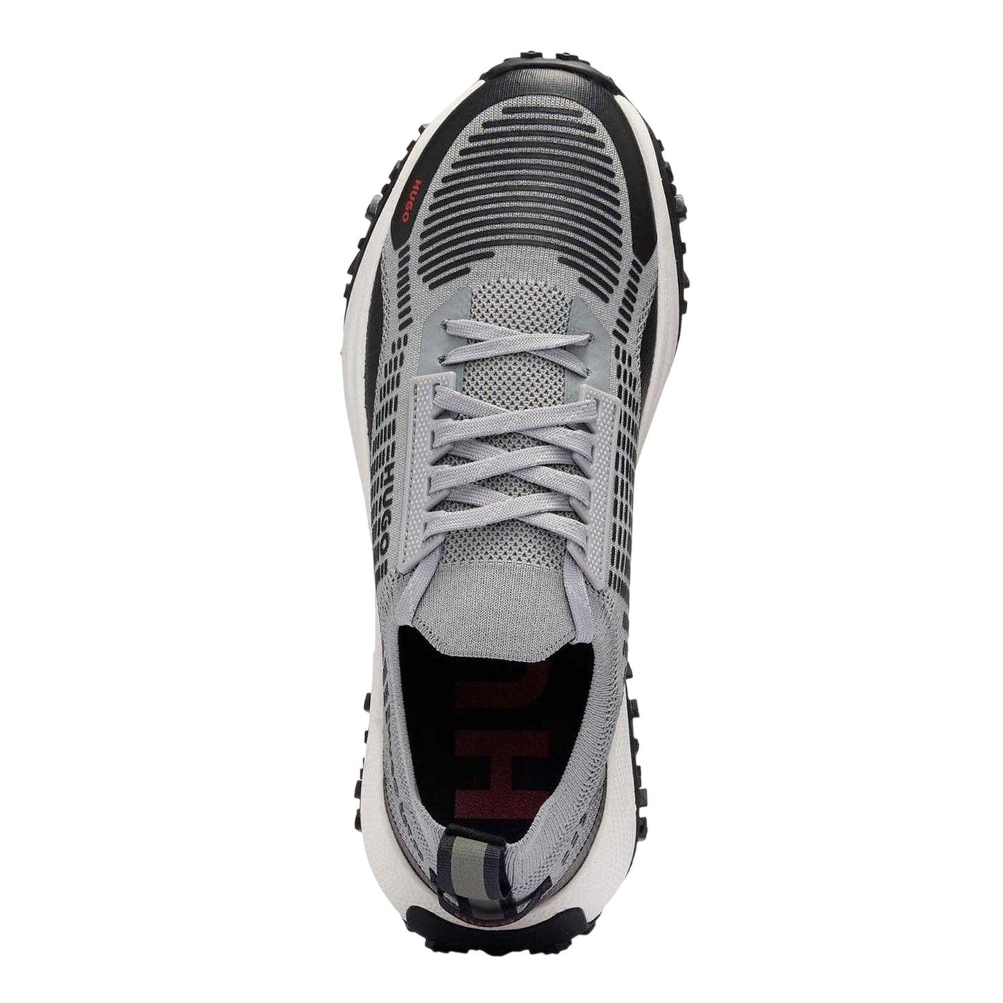 Grey - Side - Hugo Mens Go 1st Trainers
