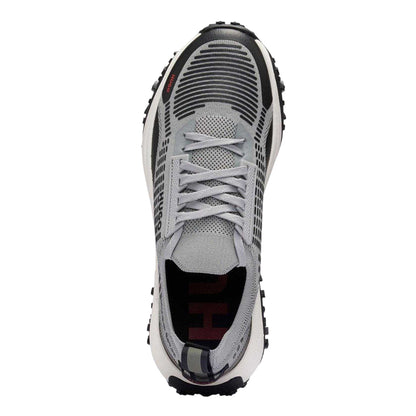 Grey - Side - Hugo Mens Go 1st Trainers