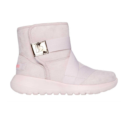 Chestnut - Front - Skechers Childrens-Kids Plush Ankle Boots