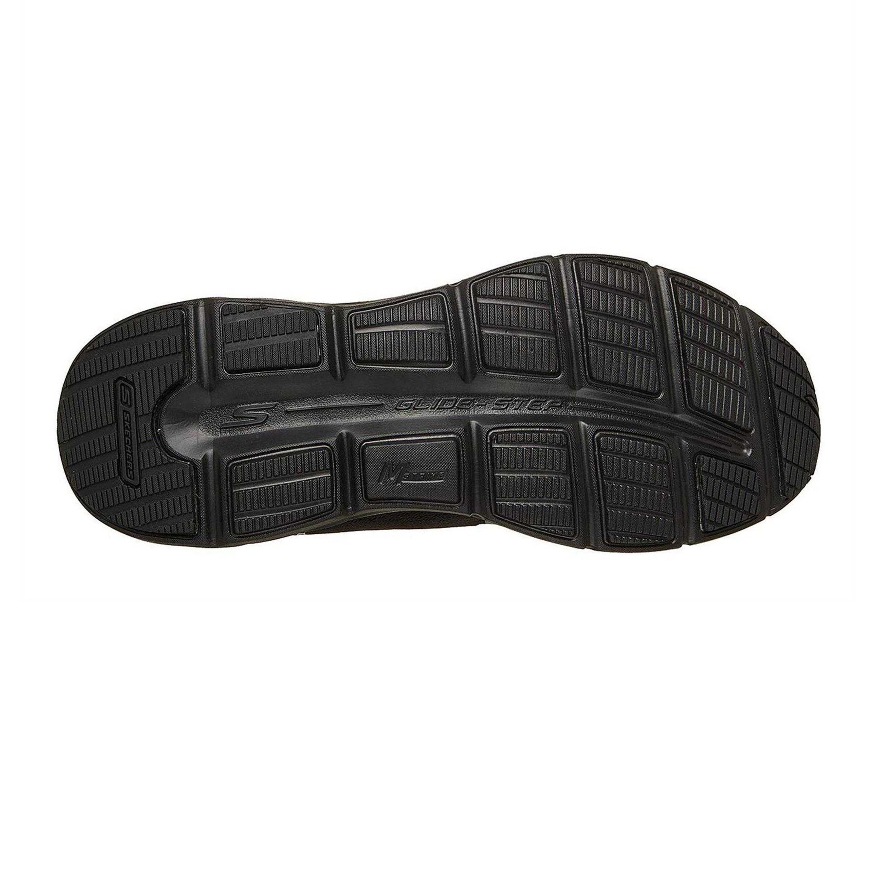 Black - Lifestyle - Skechers Mens Glide-Step Trainers