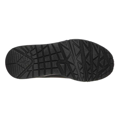 Black - Lifestyle - Skechers Childrens-Kids Uno Stand On Air Platform Trainers