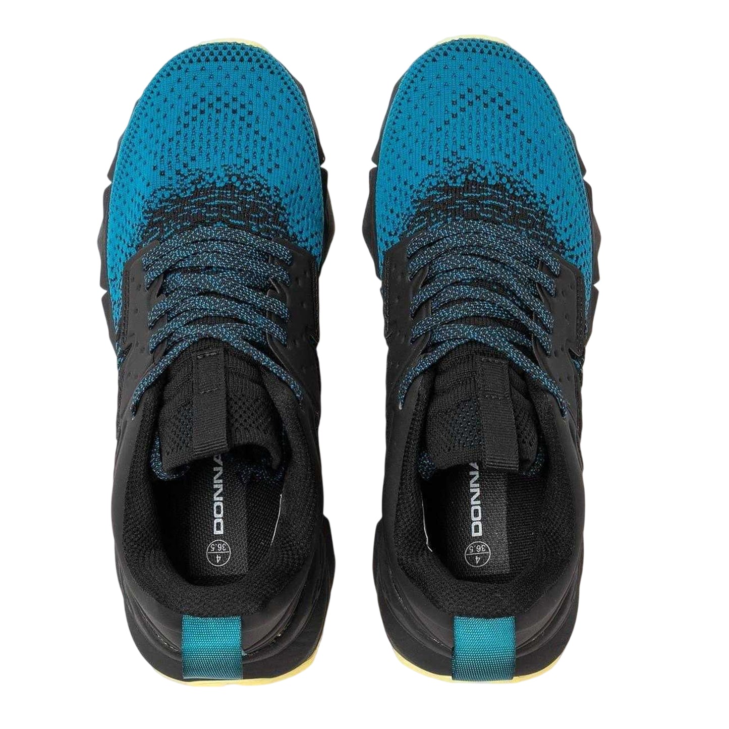Black-Blue - Lifestyle - Donnay Childrens-Kids Knitted Trainers