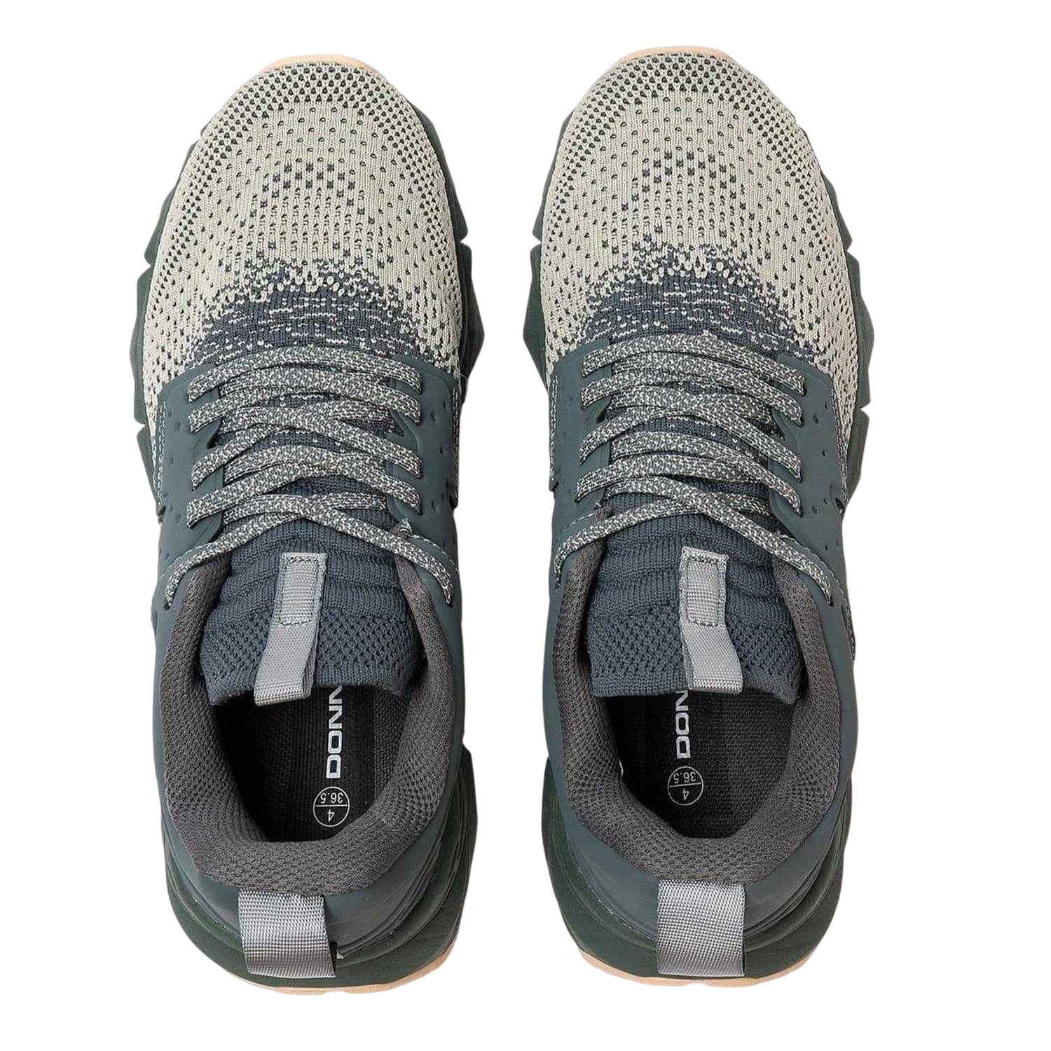 Navy-Grey - Lifestyle - Donnay Childrens-Kids Knitted Trainers