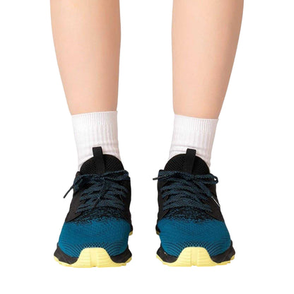 Black-Blue - Pack Shot - Donnay Childrens-Kids Knitted Trainers
