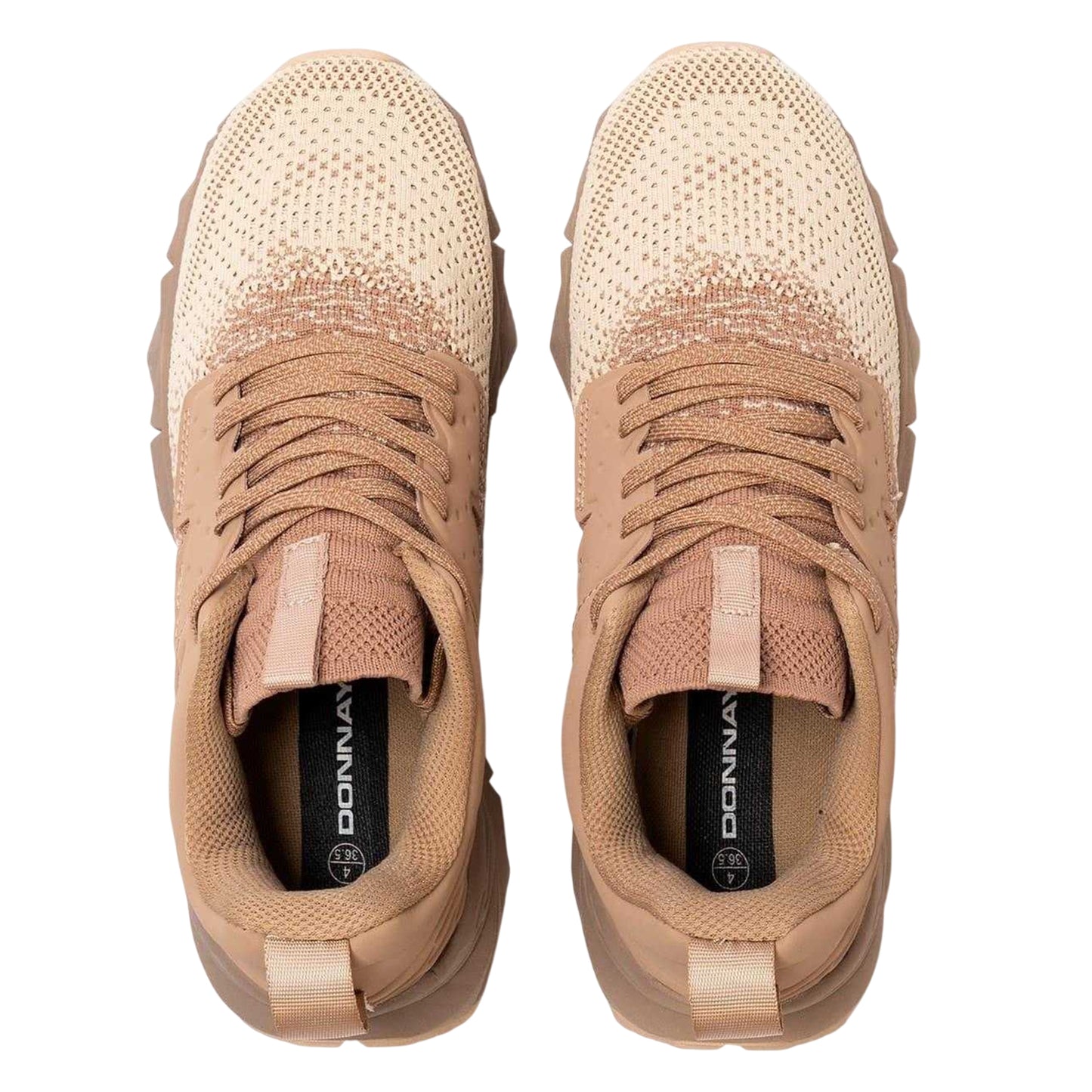 Sand-Beige - Lifestyle - Donnay Childrens-Kids Knitted Trainers