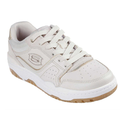 Natural - Pack Shot - Skechers Childrens-Kids SKX-228 Low Cut Trainers