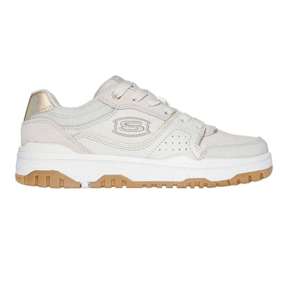 Natural - Front - Skechers Childrens-Kids SKX-228 Low Cut Trainers