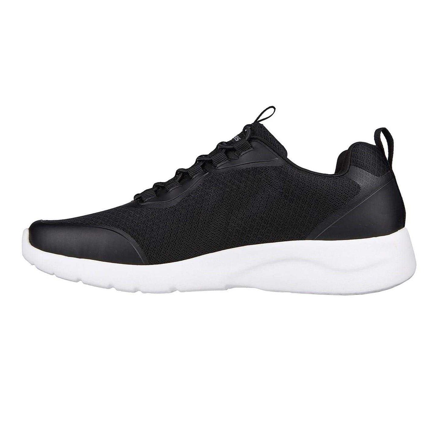 Black-White - Back - Skechers Mens Dynamight 2.0 Setner Trainers