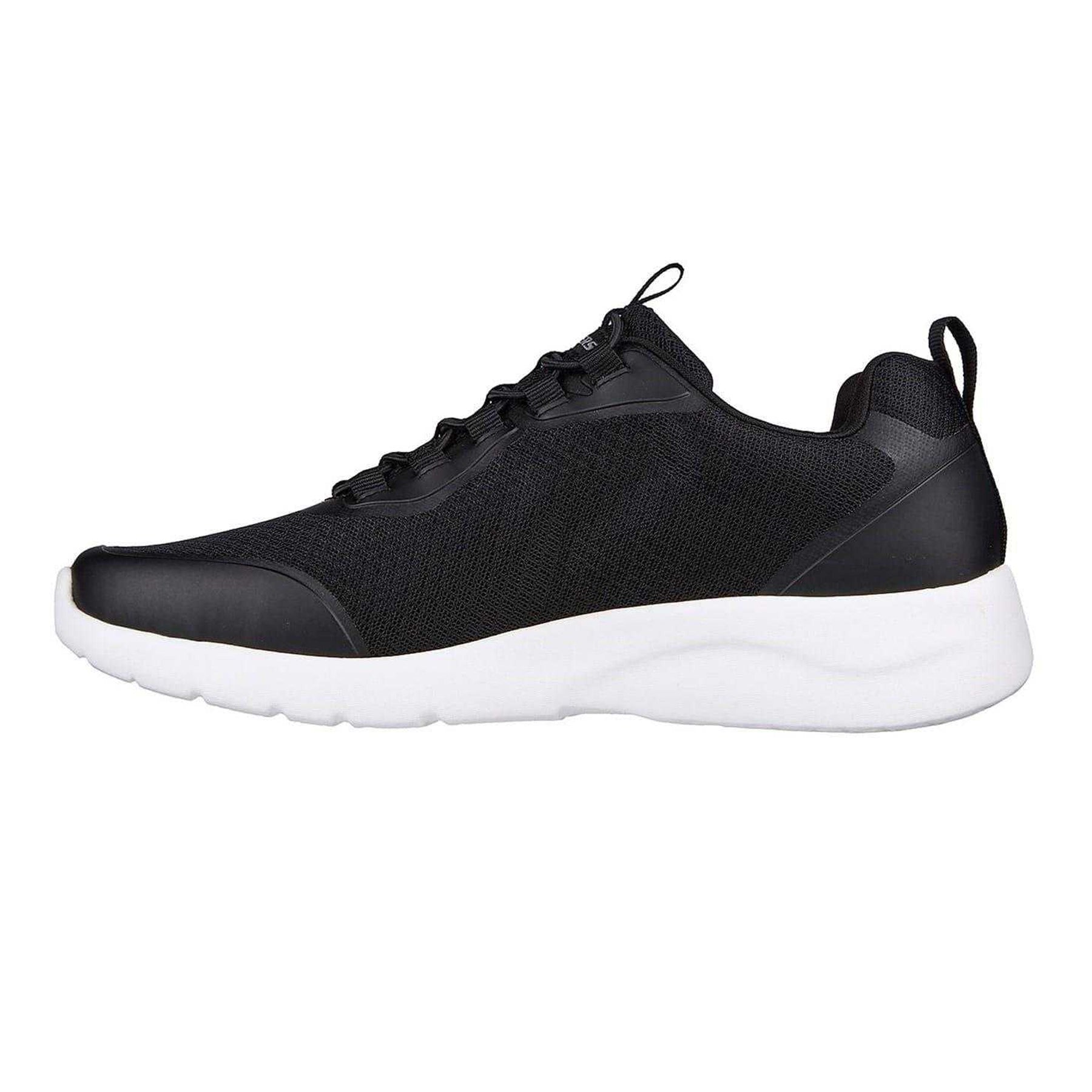 Black-White - Back - Skechers Mens Dynamight 2.0 Setner Trainers