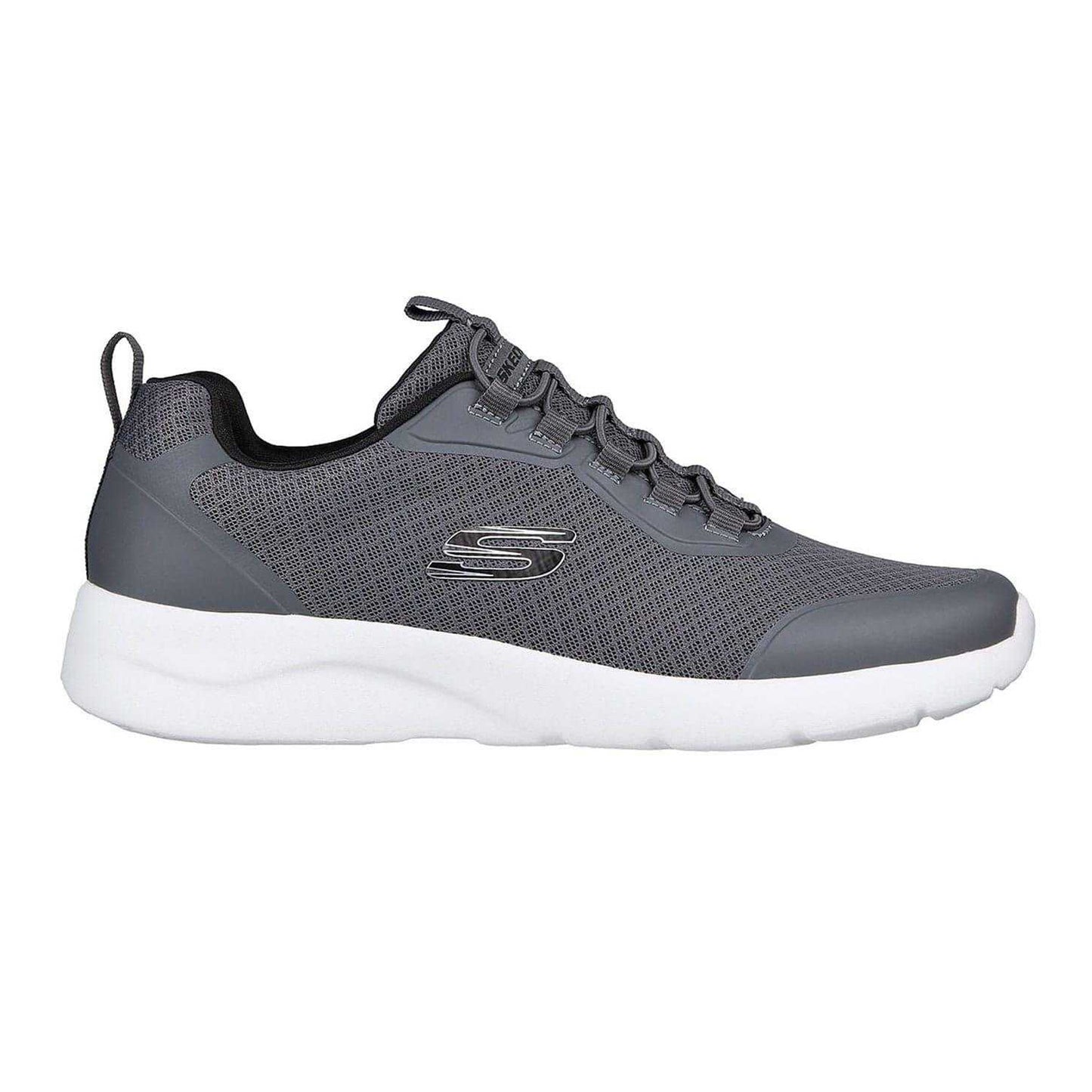 Charcoal - Front - Skechers Mens Dynamight 2.0 Setner Trainers