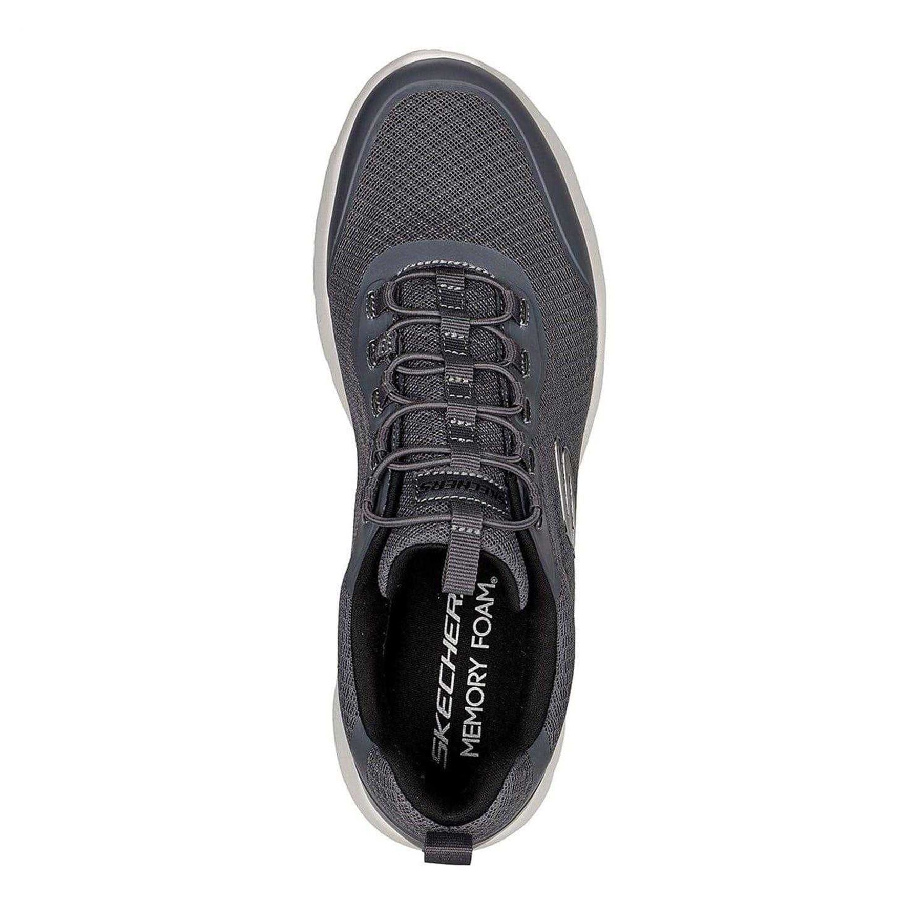 Charcoal - Side - Skechers Mens Dynamight 2.0 Setner Trainers