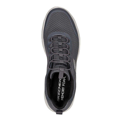 Charcoal - Side - Skechers Mens Dynamight 2.0 Setner Trainers
