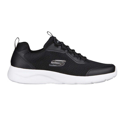 Black-White - Front - Skechers Mens Dynamight 2.0 Setner Trainers