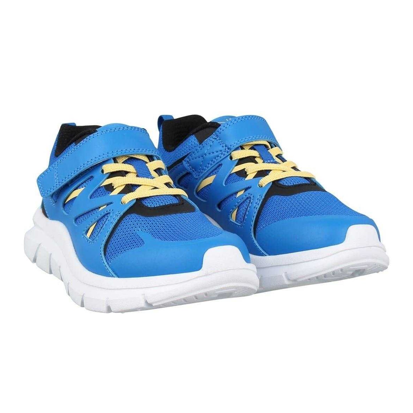 Blue-Yellow - Pack Shot - Karrimor Childrens-Kids Impala Low Trainers