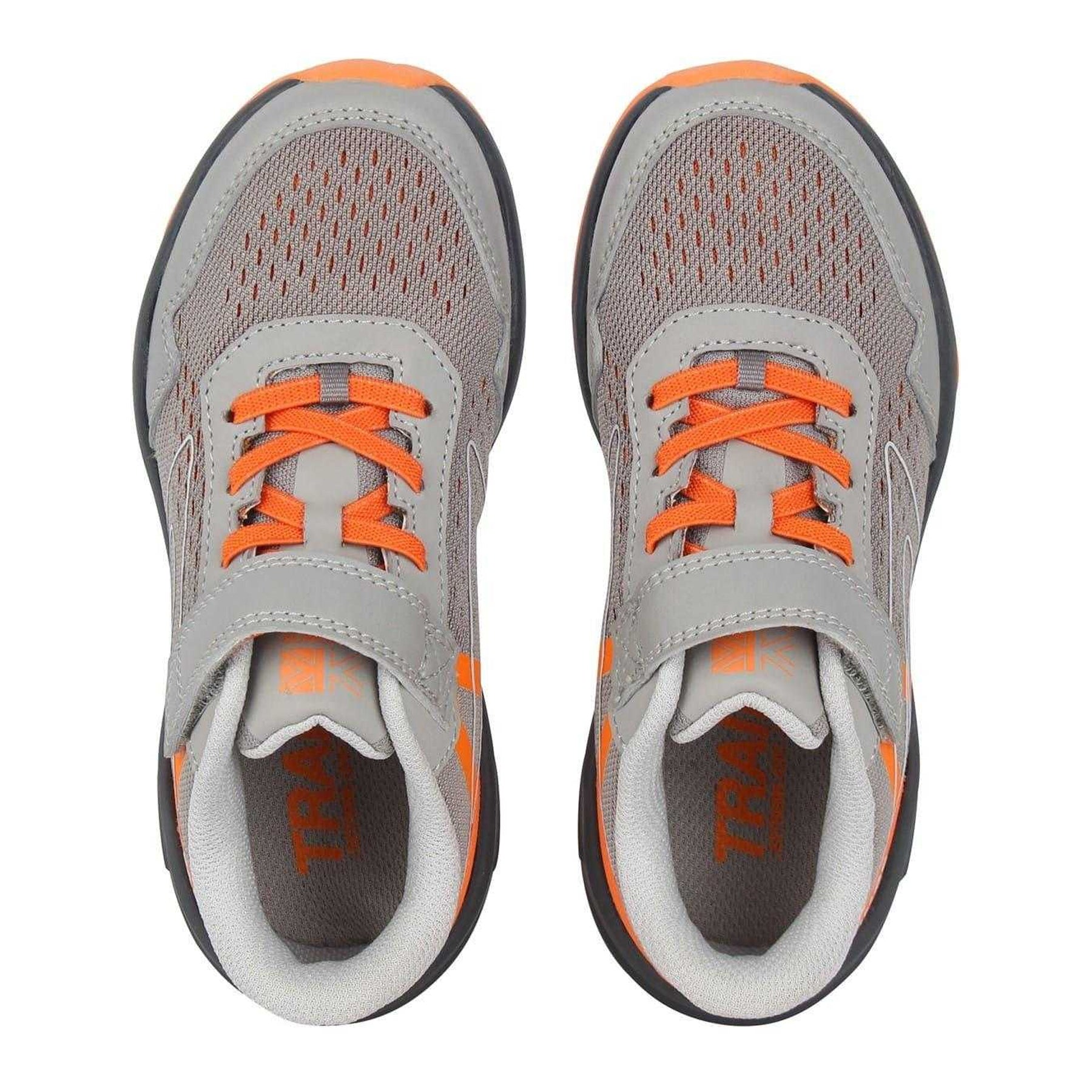 Grey-Orange - Lifestyle - Karrimor Boys Tempo Trail Trainers