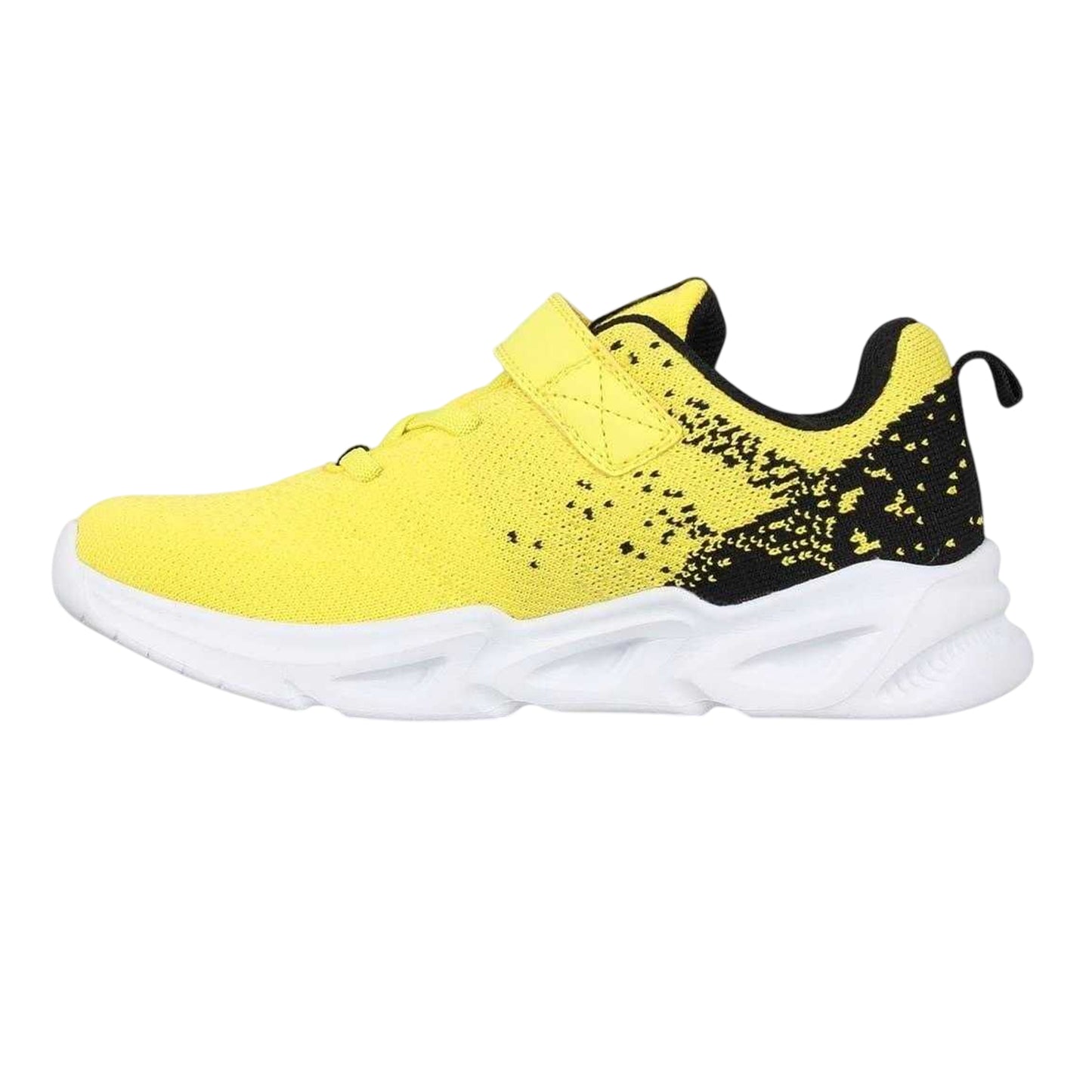 Yellow-Black - Side - Karrimor Childrens-Kids Duma Speckle Trainers
