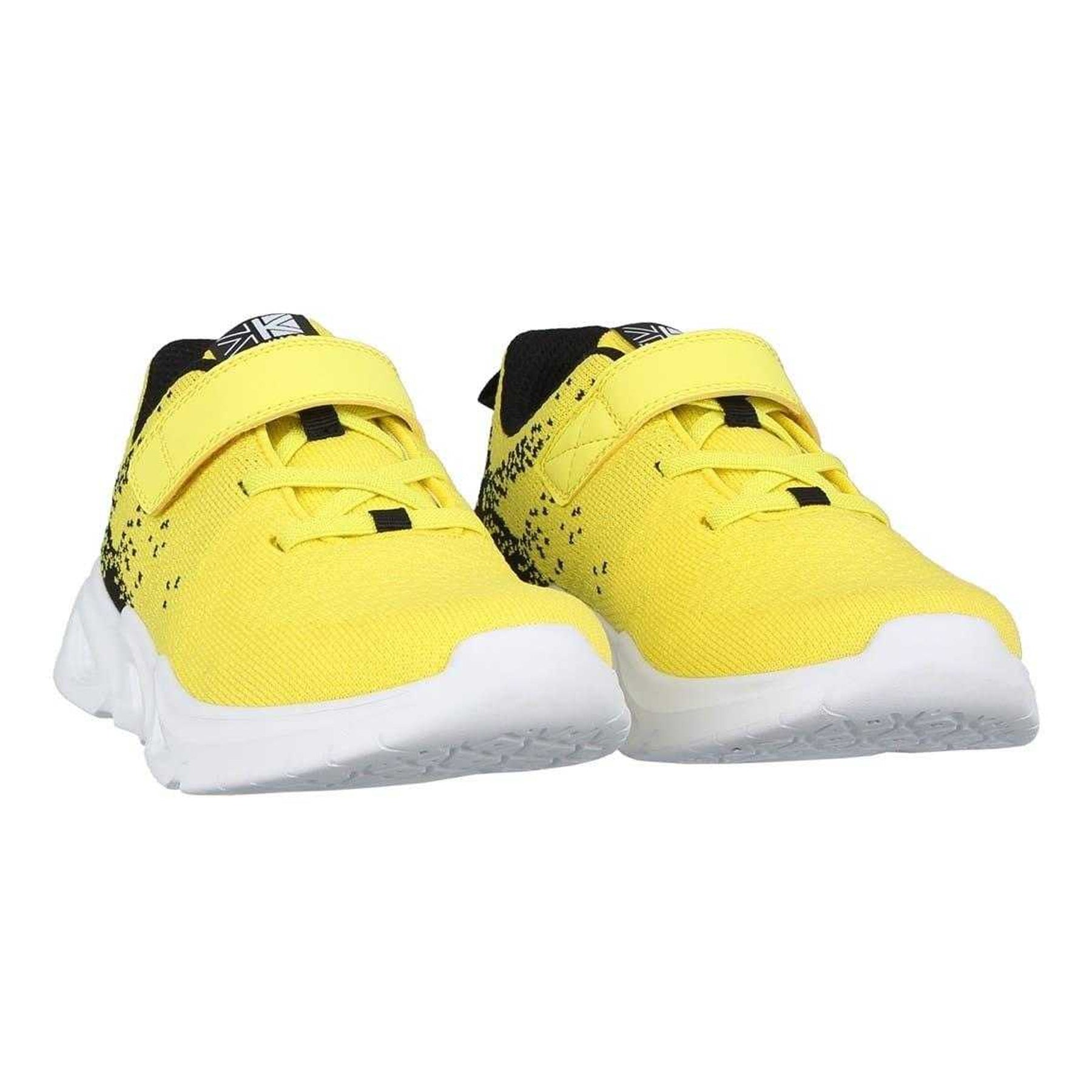 Yellow-Black - Pack Shot - Karrimor Childrens-Kids Duma Speckle Trainers