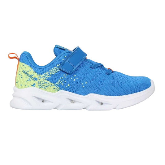 Blue-Green - Front - Karrimor Childrens-Kids Duma Speckle Trainers