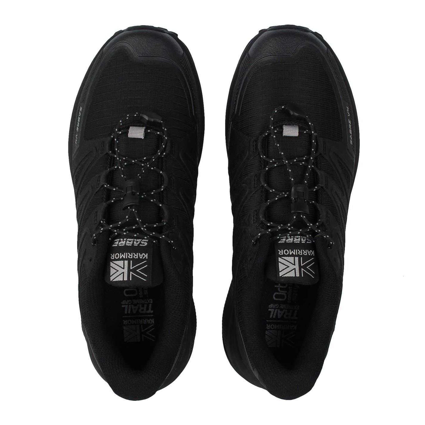 Black - Lifestyle - Karrimor Womens-Ladies Sabre 4 Running Trainers