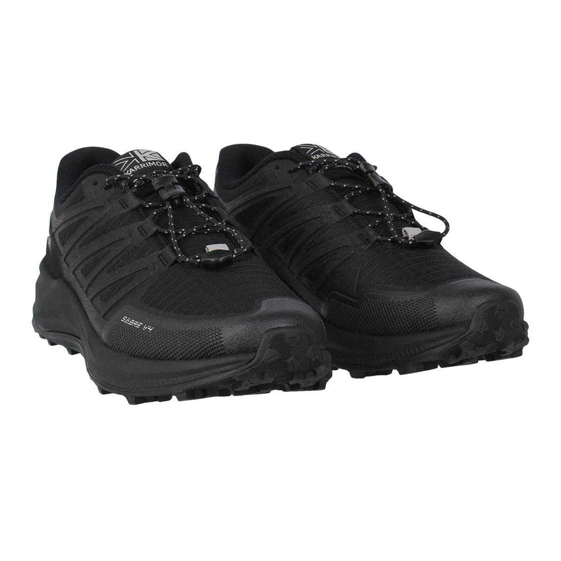 Black - Pack Shot - Karrimor Womens-Ladies Sabre 4 Running Trainers