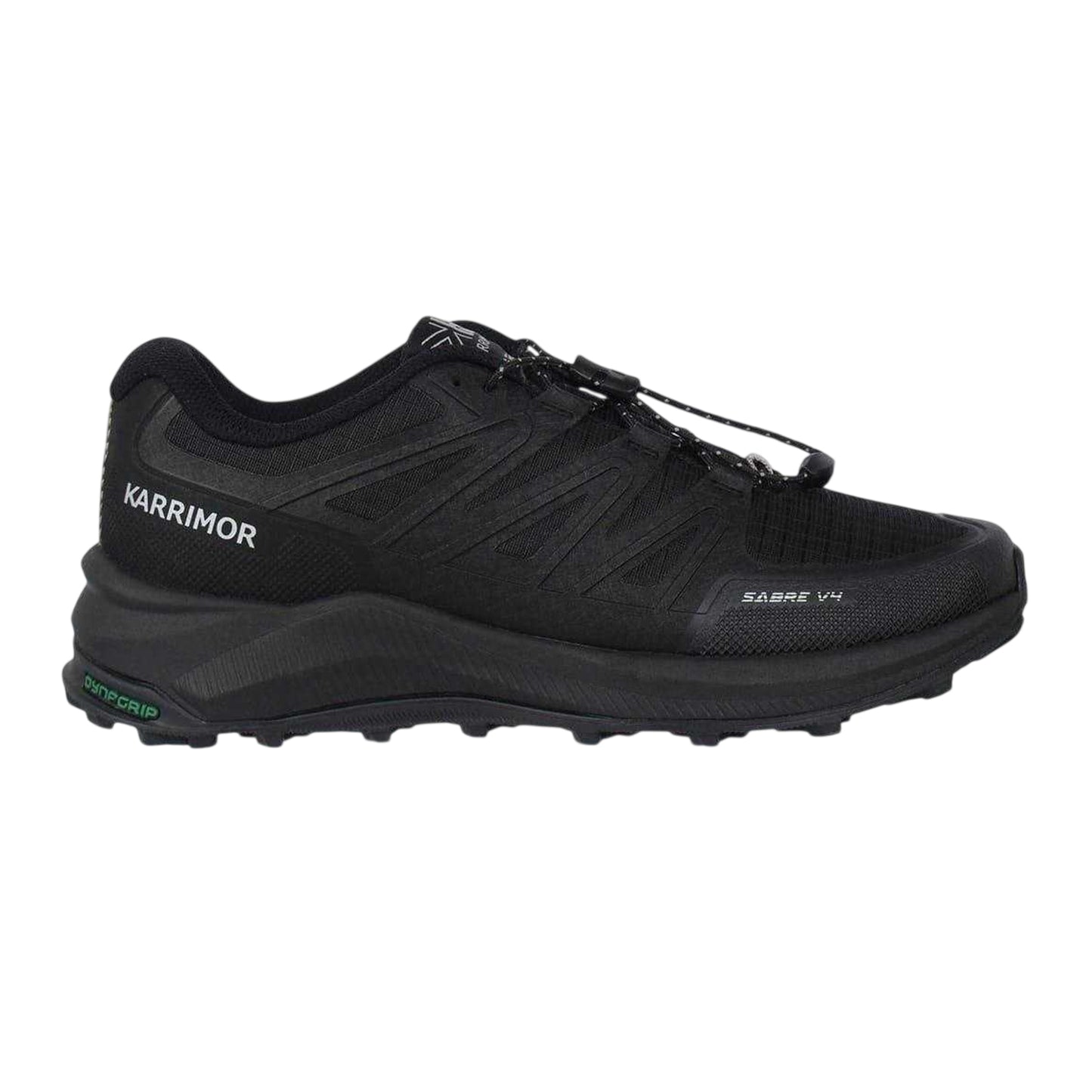 Black - Front - Karrimor Womens-Ladies Sabre 4 Running Trainers