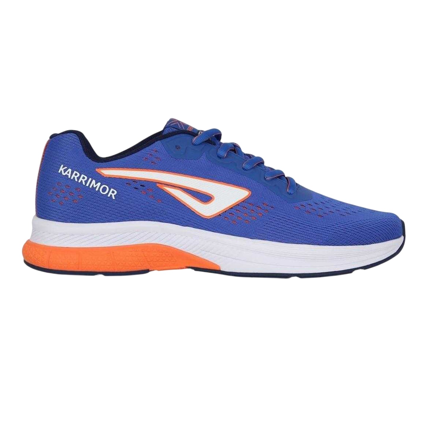 Blue-Orange - Front - Karrimor Mens Tempo Running Trainers